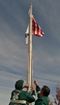 Flag Raising Oct 2012